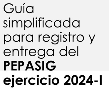 Guía Pepasig 2024